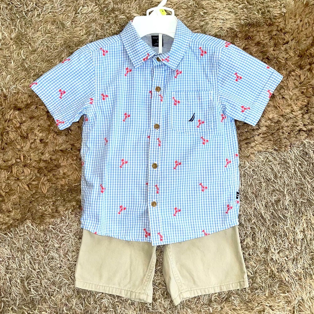 Boys Nautica 2 Piece Set - Size 4
